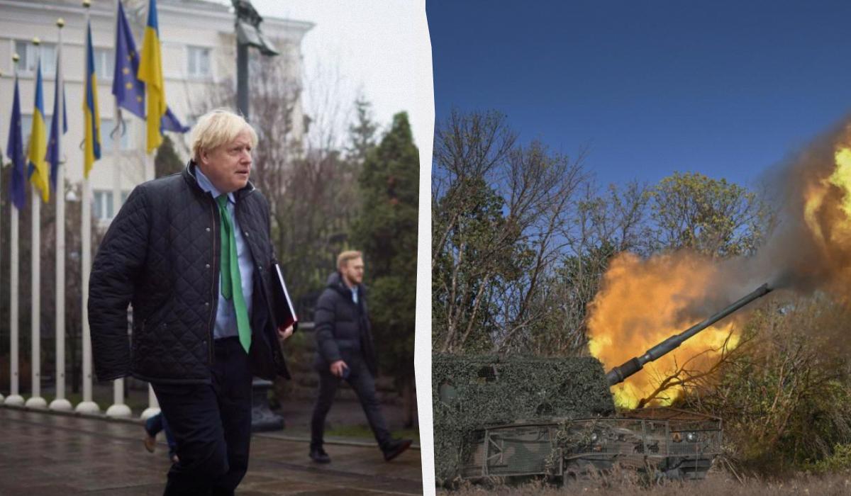 Джонсон побывал на Запорожском направлении и раскрыл правду о ситуации на фронте