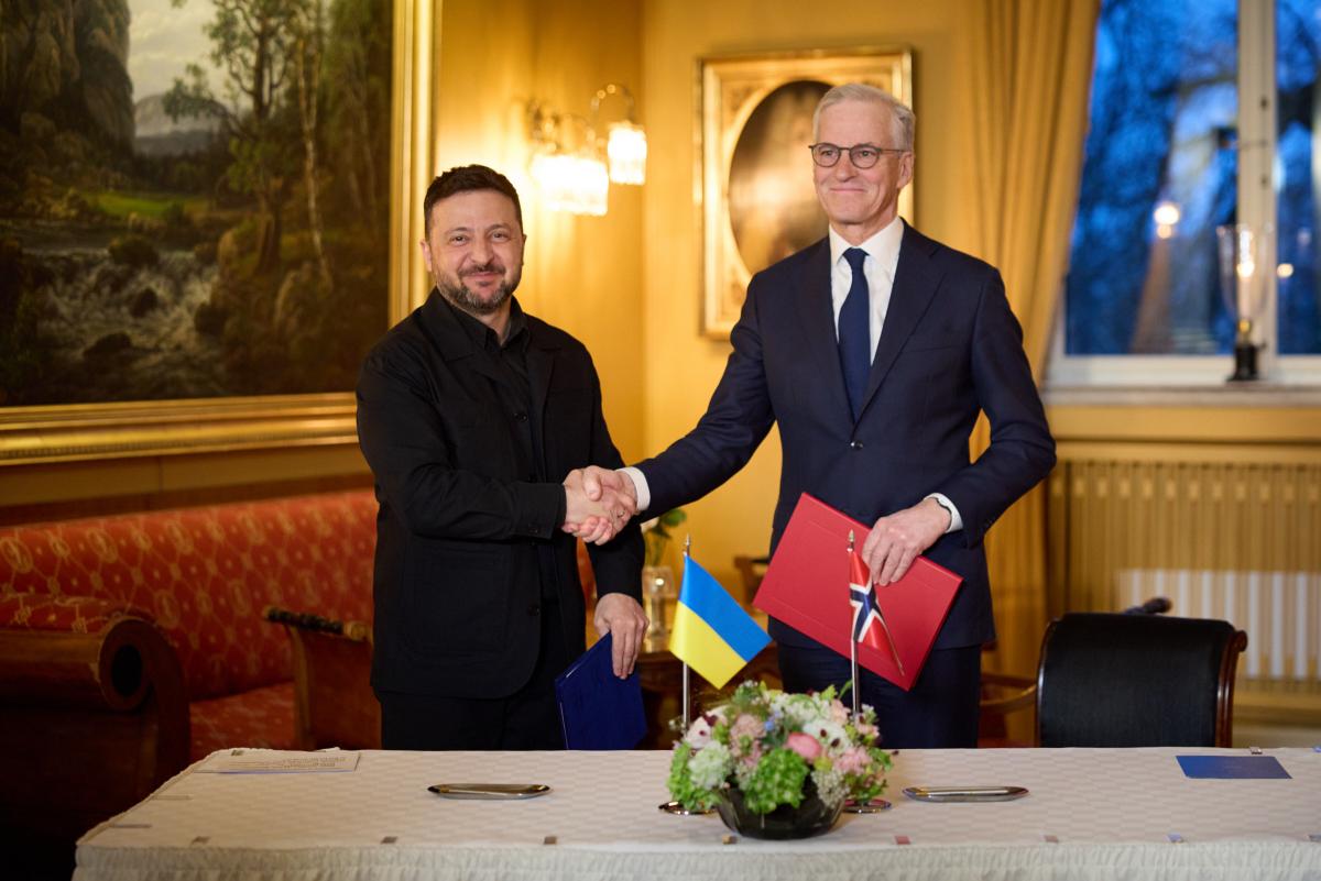 Украина и Норвегия подписали декларацию об оборонном сотрудничестве