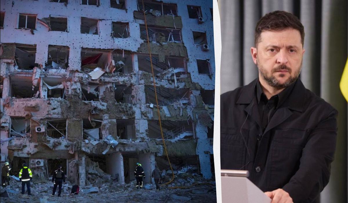 После массированной атаки РФ Зеленский упрекнул партнеров в невыполненных обязательствах