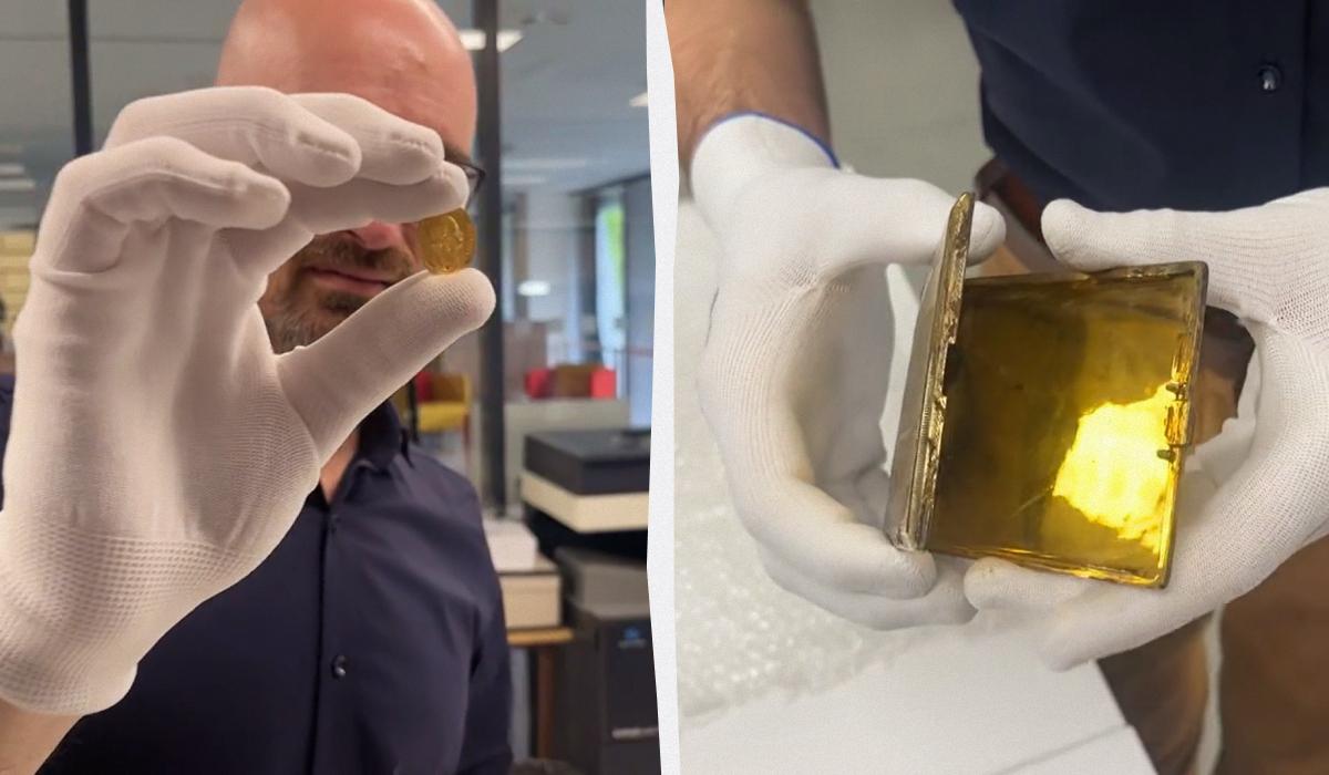 В Чехии туристы нашли сундук с золотом во время прогулки в горах