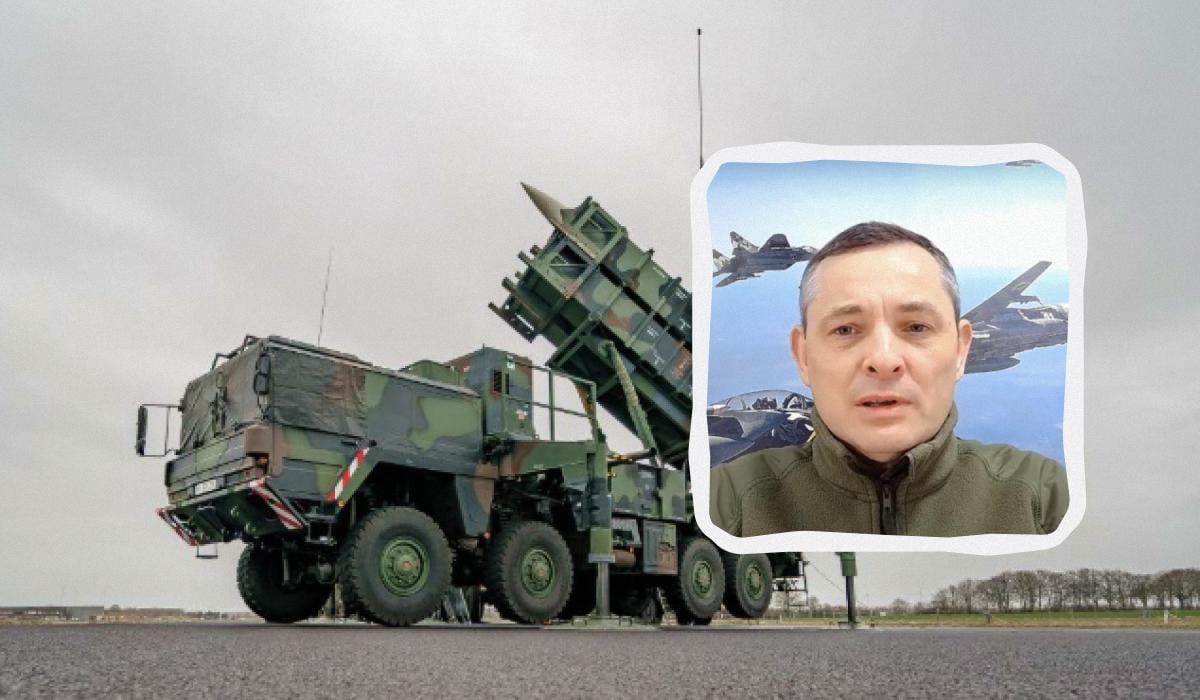 В Patriot осталось две из восьми: Игнат рассказал о критическом дефиците ракет