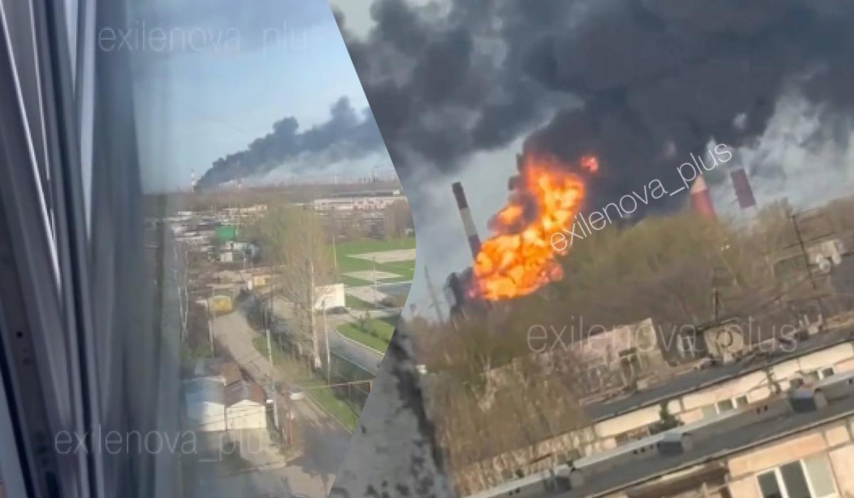 Дроны ударили по очередному российскому НПЗ, там вспыхнул пожар