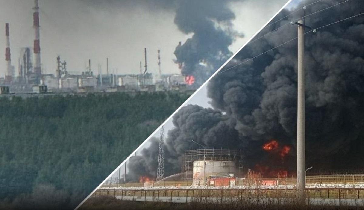 Поражены сразу 4 объекта российской нефтепереработки: Генштаб раскрыл детали (фото)