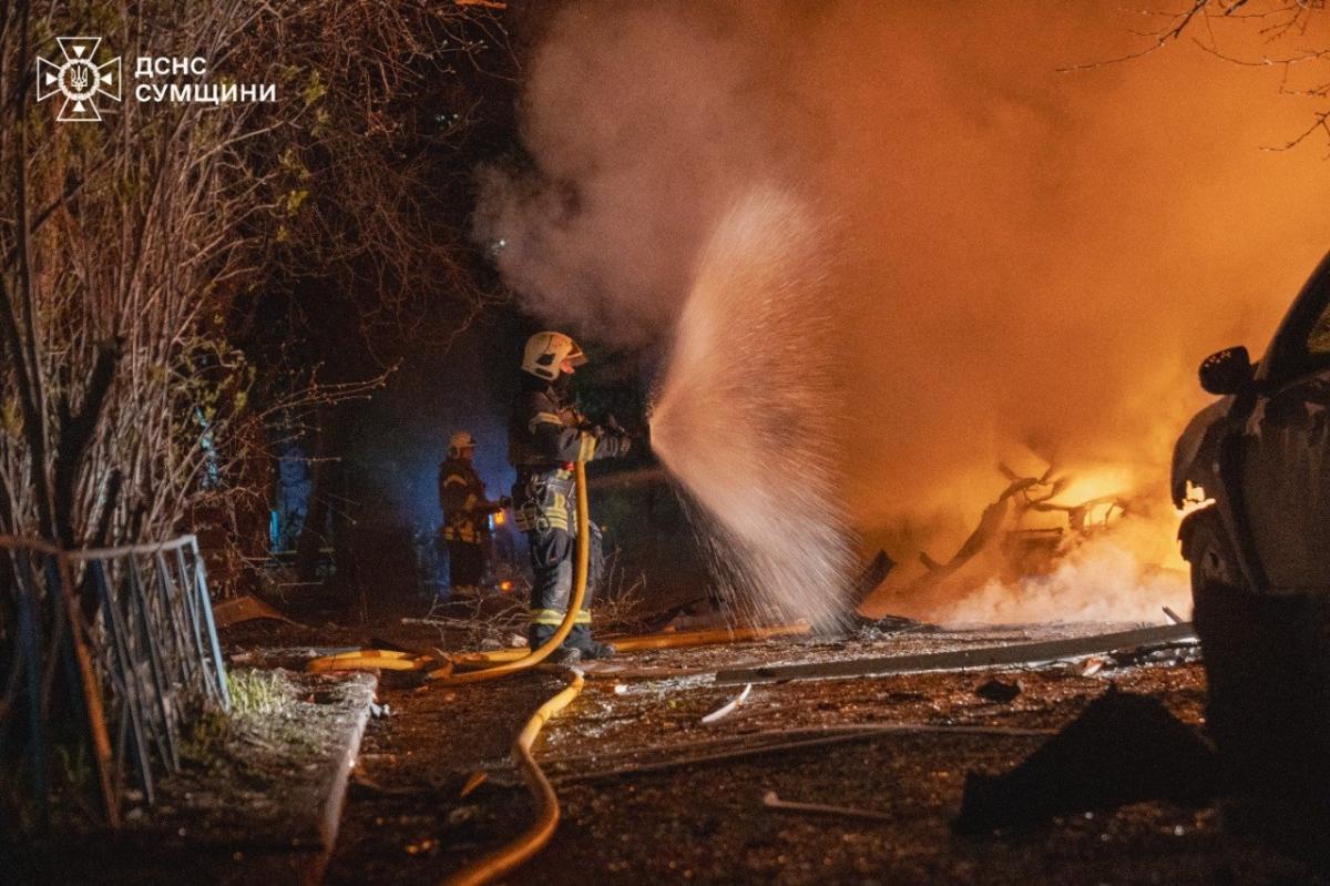 Россияне ударили по Сумам: пострадали 15 человек, среди них дети (фото)
