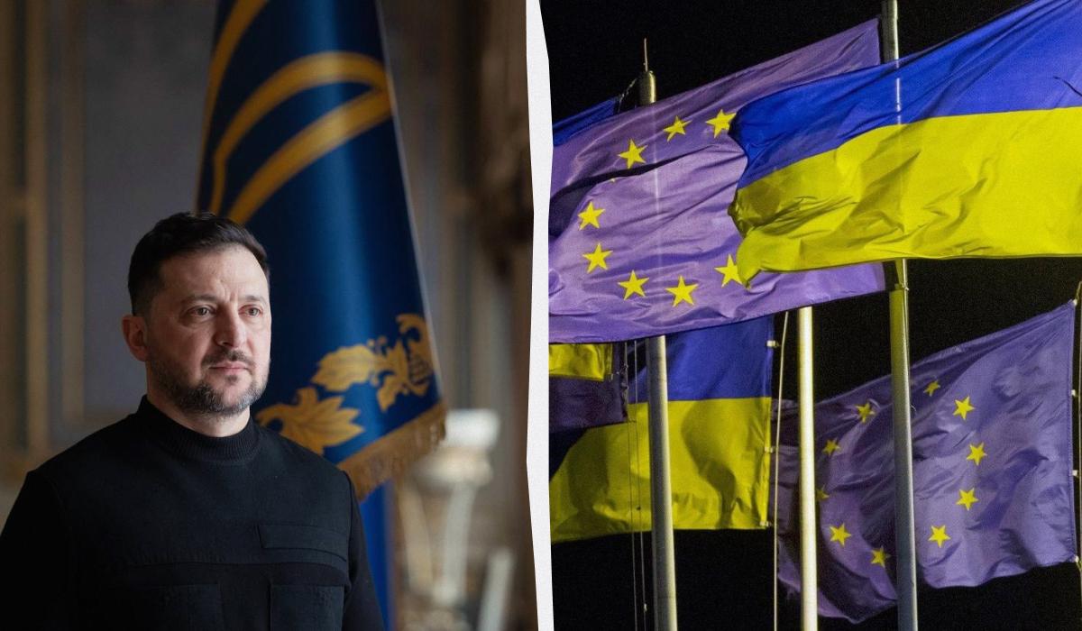 “Украина хочет вступить в ЕС, но”: Зеленский назвал страны, с которыми возможен оборонный союз