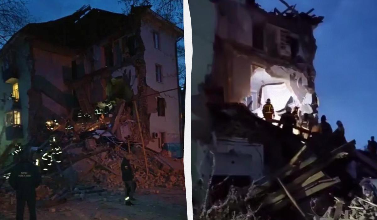 Российская ПВО разнесла подъезд дома в Сизране, под завалами ищут людей, – СМИ