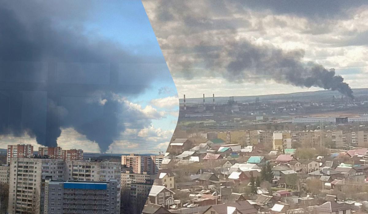 Дроны поразили один из крупнейших НПЗ России в 1500 км от Украины (фото, видео)