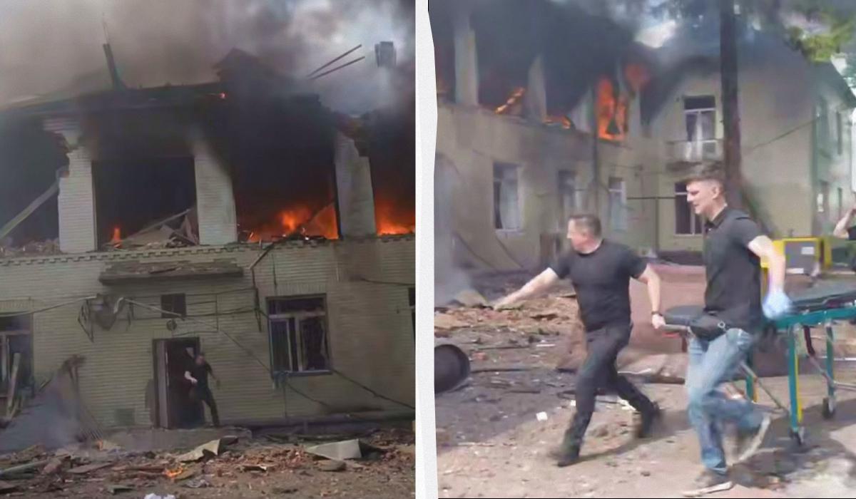 Россияне атаковали беспилотниками детсад в Сумах: есть погибшие и раненые (видео)