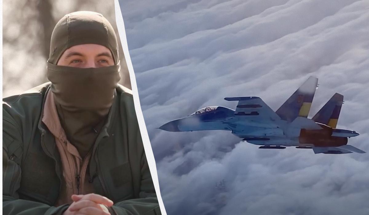 “Под тобой города, дома, семьи”: пилот Су-27 рассказал, что помогает ему сбивать ракеты РФ