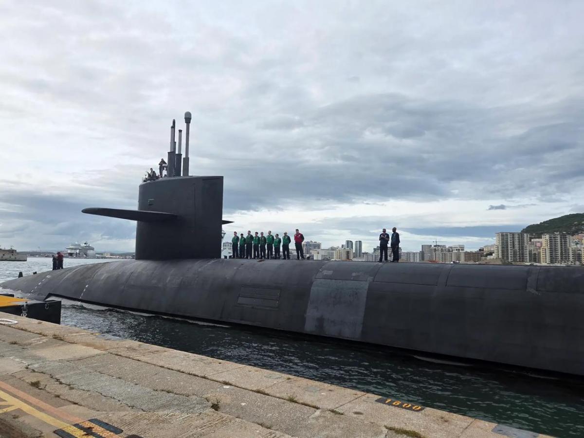 Редкое фото: ВМС США раскрыли локацию подлодки, которая может нести ядерку, — BI