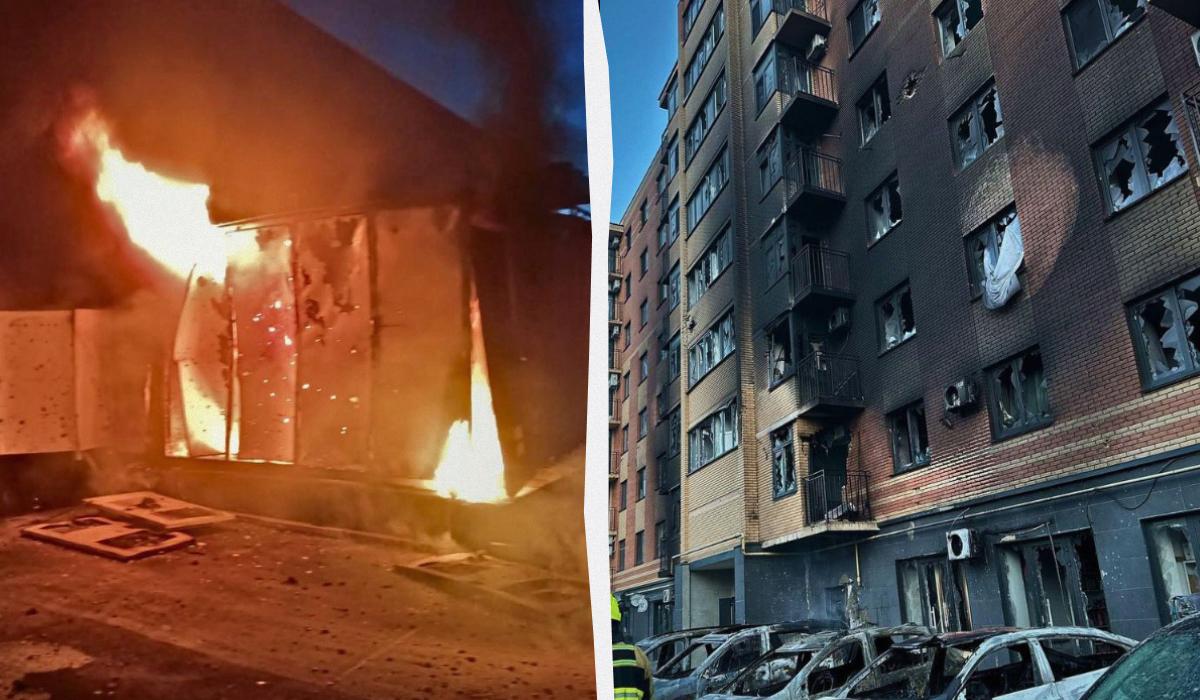 РФ всю ночь массированно била по Киевской области: пострадали 7 человек, в том числе ребенок