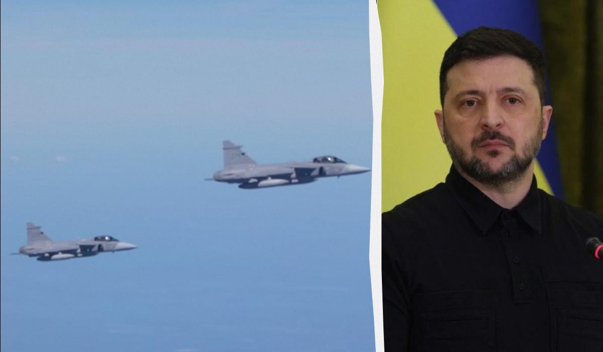Зеленский прибыл в Швецию: готовится решение по истребителям Gripen для Украины (видео)