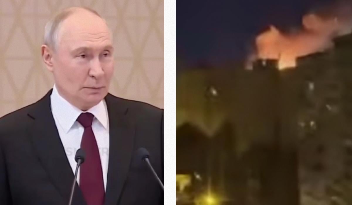 «Никто не может утверждать»: Путин отреагировал на инцидент с российским дроном в Румынии