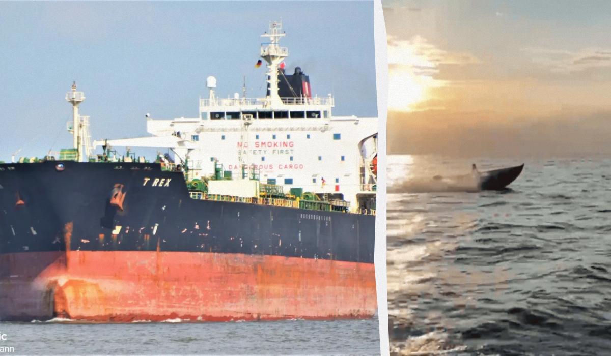 Морские дроны «разнесли» российский танкер в Черном море