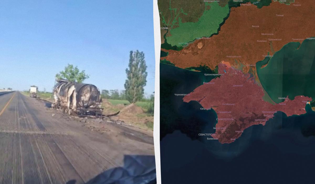 Украина превратила последний сухопутный путь РФ в Крым в «дорогу смерти», — The Telegraph
