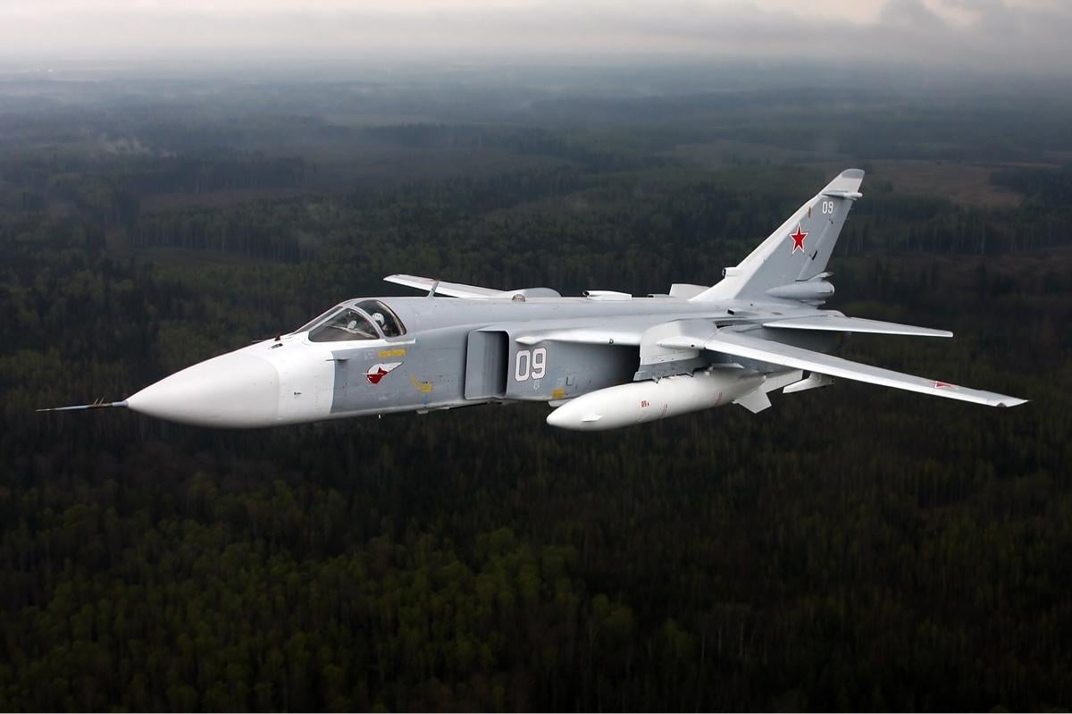 Спецназовцы НГУ уничтожили российский бомбардировщик Су-24М в Крыму (видео)
