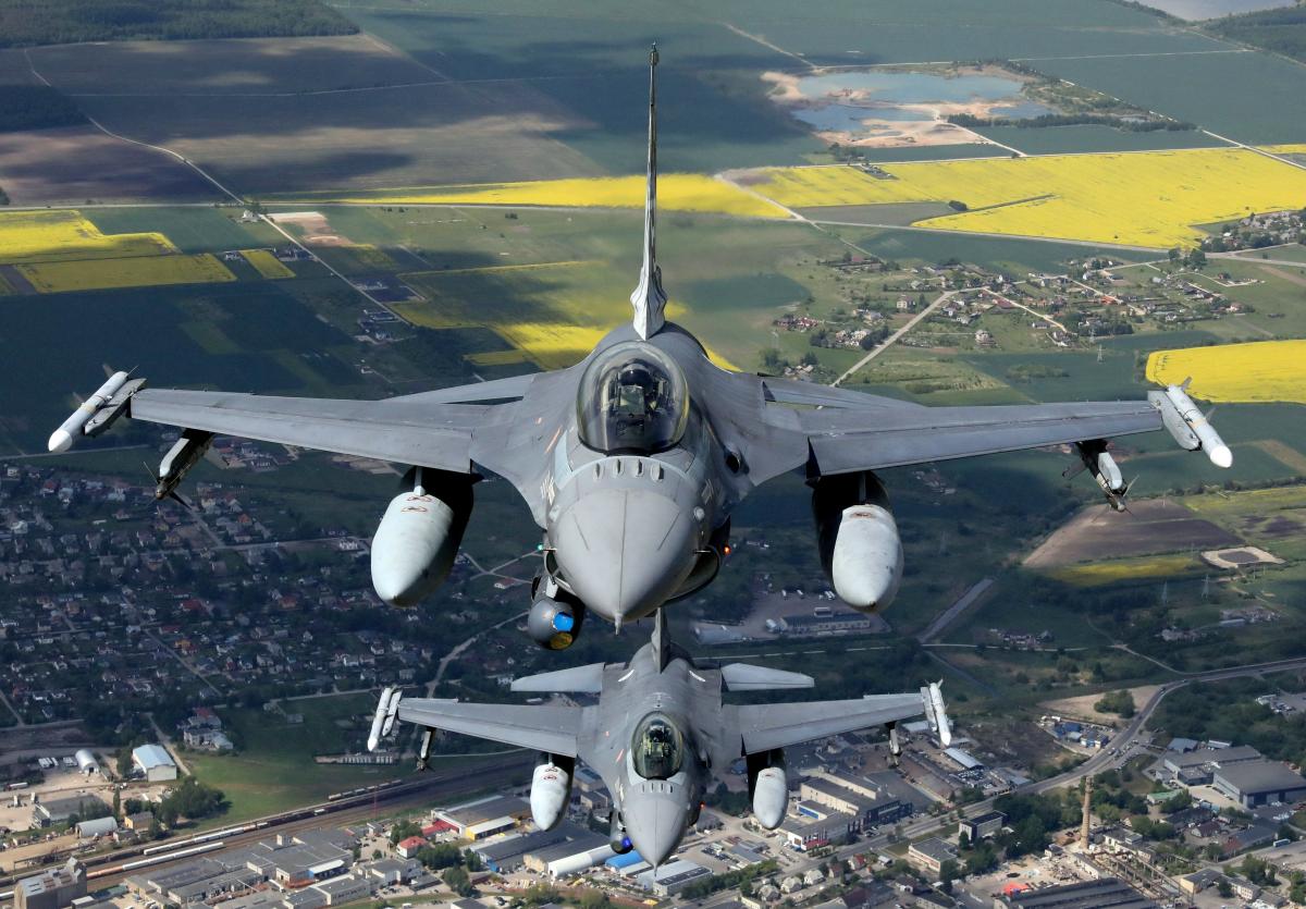 Катастрофа F-16 во время боевого задания: ГБР начало расследование