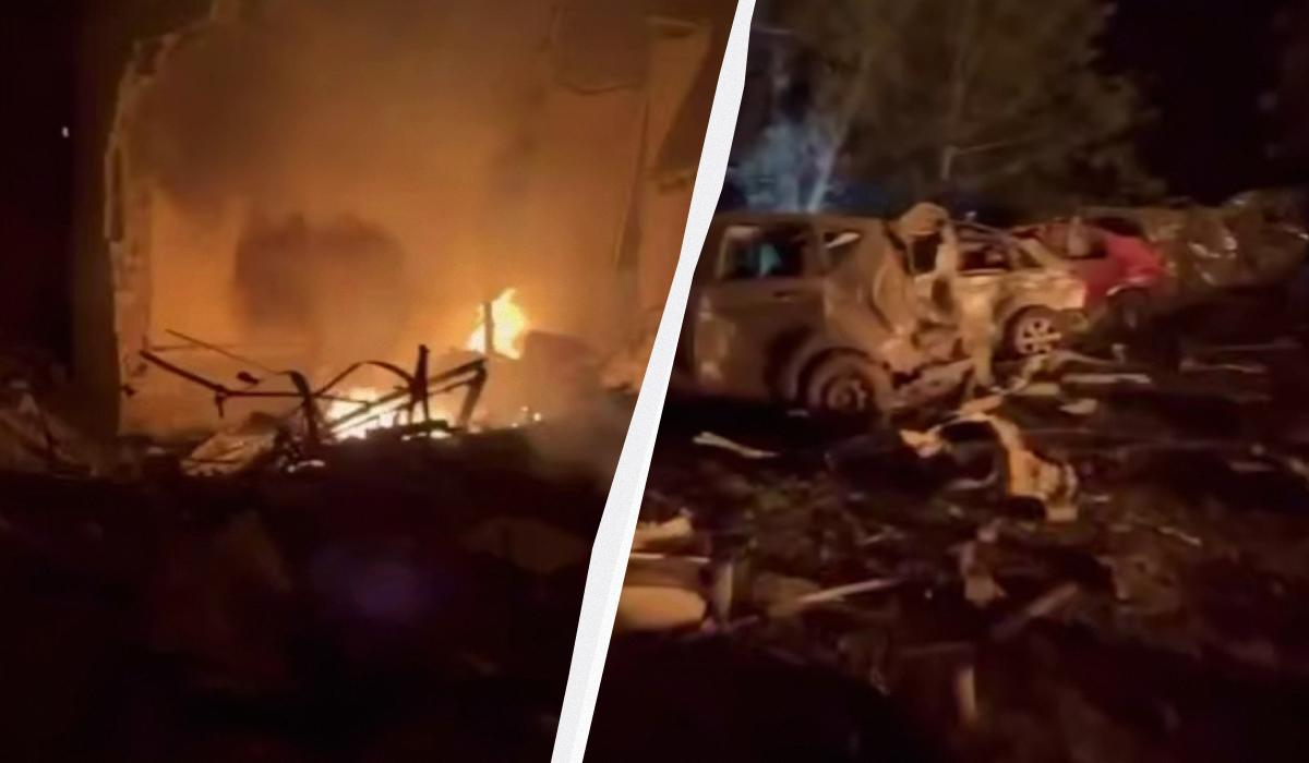 Оккупанты ударили авиабомбой по девятиэтажке в Краматорске (фото, видео)