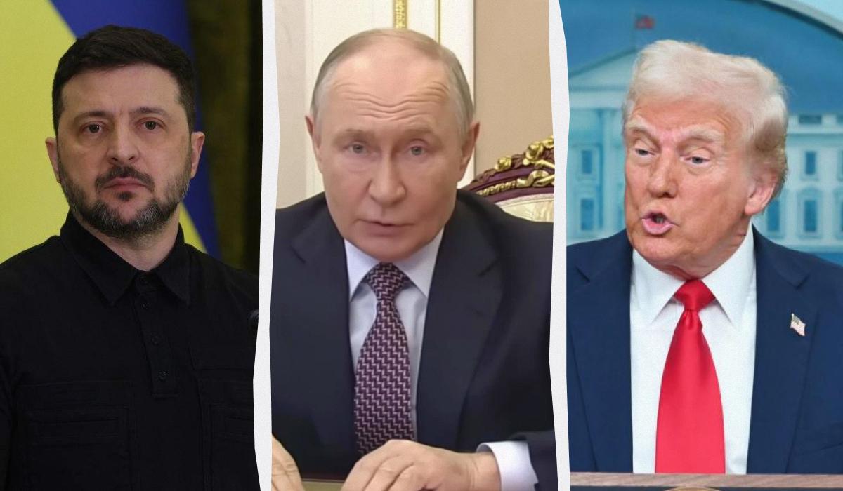 У Путина назвали условие для трехсторонней встречи с Зеленским и Трампом